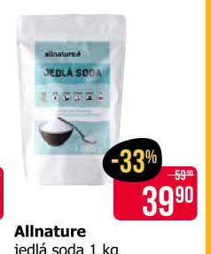 Jedlá soda Allnature