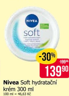 Krém hydratační Soft Nivea