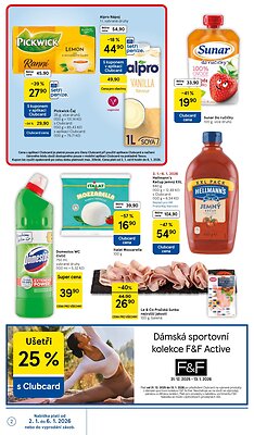 akční leták Tesco 2.1.2026-6.1.2026
