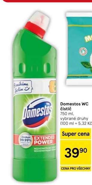Čistič WC gelový Domestos