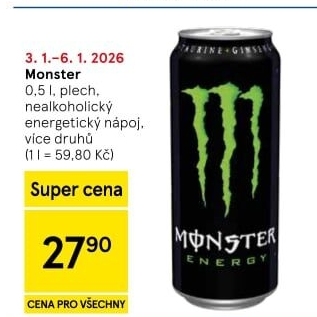 Energetický nápoj Monster Energy