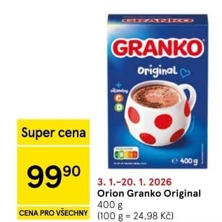 Instantní kakao Granko Orion