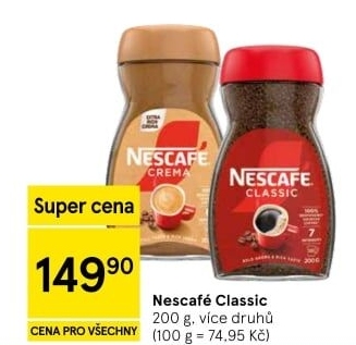Instantní káva Nescafé Classic