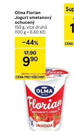 Jogurt smetanový Florian Olma