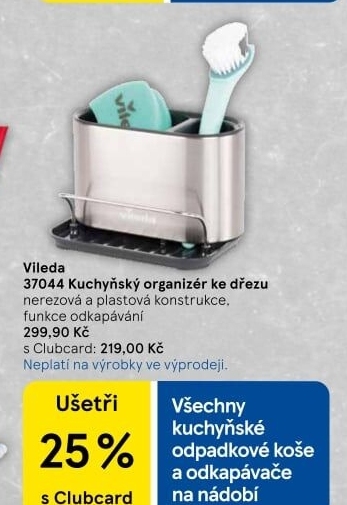 Kuchyňský organizér Vileda