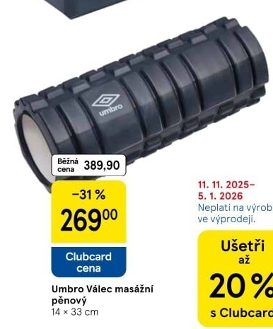 Masážní váleček Umbro
