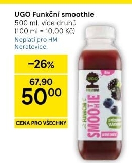 Nápoj smoothie Ugo