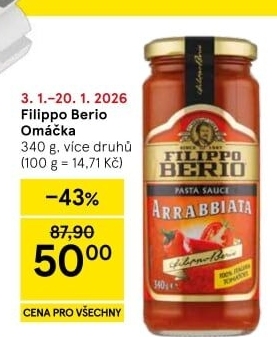 Omáčky Filippo Berio
