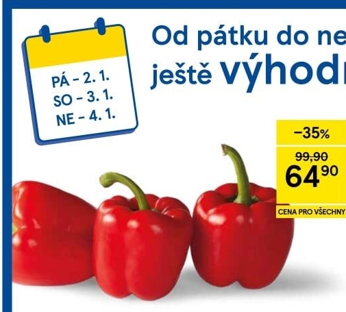 Paprika červená