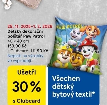 Polštářek dětský