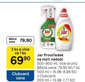 Prostředek na nádobí Jar