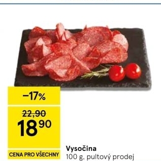 Salám Vysočina