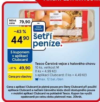 Vejce M Tesco
