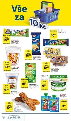 akční leták Tesco 2.1.2026-6.1.2026