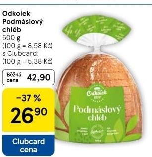 Chléb podmáslový Odkolek