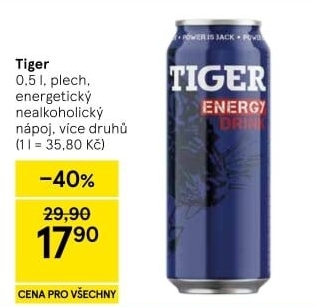 Energetický nápoj Tiger