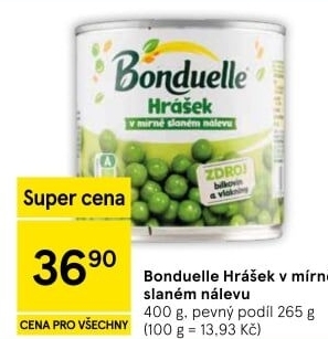 Hrášek Bonduelle