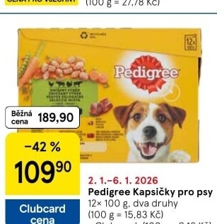Kapsičky pro psy Pedigree