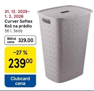 Koš na prádlo Softex Curver
