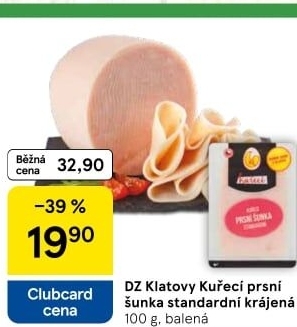 Kuřecí šunka prsní standard DZ Klatovy