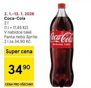 Limonáda Coca Cola