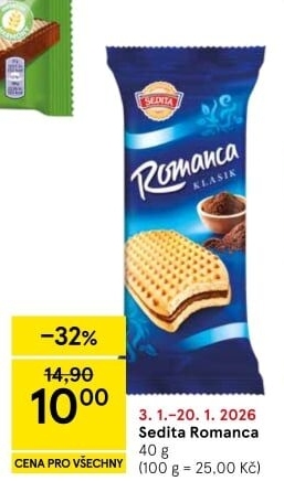 Oplatky Romanca Sedita