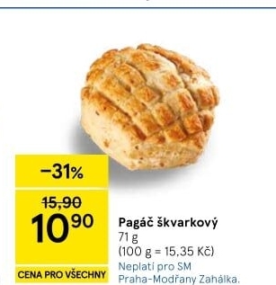 Pagáč škvarkový