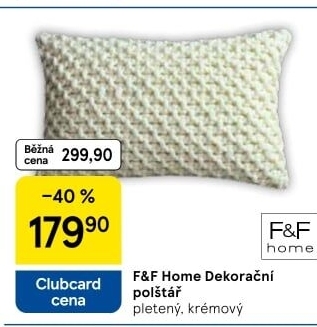 Polštářek dekorační F&amp