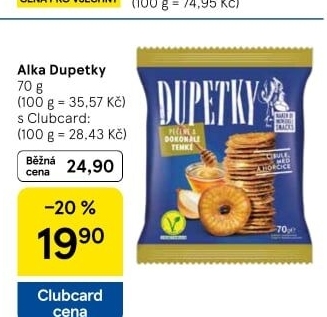 Preclíky Dupetky Alka