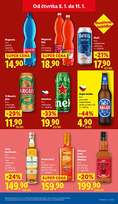 akční leták Lidl 8.1.2026-11.1.2026