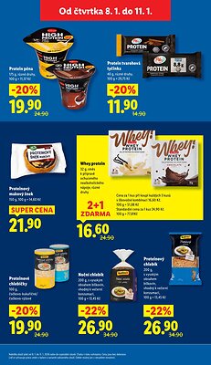 akční leták Lidl 8.1.2026-11.1.2026