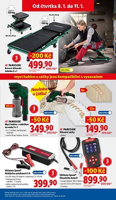 akční leták Lidl 8.1.2026-11.1.2026