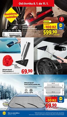 akční leták Lidl 8.1.2026-11.1.2026