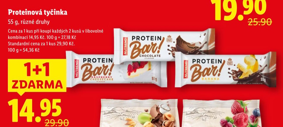 Tyčinka Protein Bar Nutrend