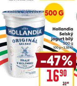 Bílý jogurt selský Hollandia