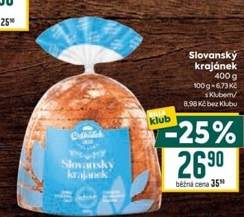 Chléb Slovanský krajánek Odkolek