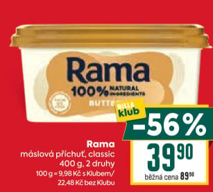 Margarín Classic Rama