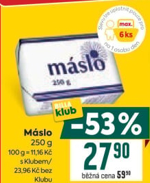 Máslo Milkpol