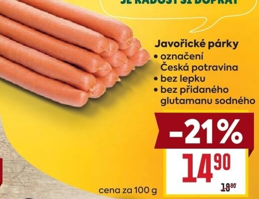 Párky javořické