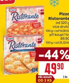 Pizza mražená Ristorante Dr. Oetker