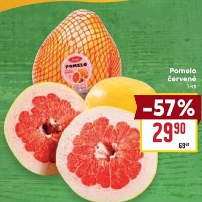 Pomelo červené