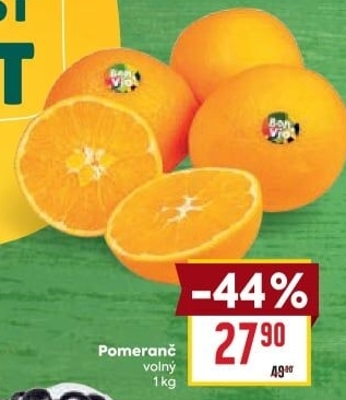 Pomeranče Billa Bonvia