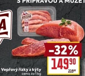 Řízky vepřové z kýty Vocílka