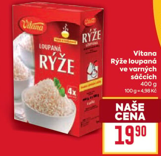 Rýže loupaná dlouhozrnná Vitana