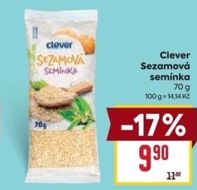 Sezamová semínka Clever