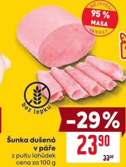 Šunka dušená nejvyšší jakosti