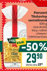 Těstoviny Panzani