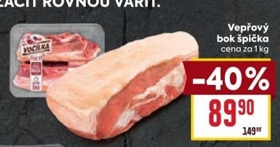 Vepřový bok špička Vocílka
