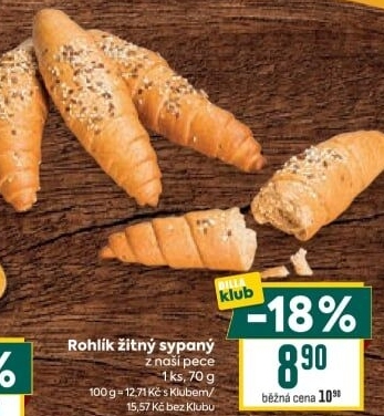 Žitný rohlík