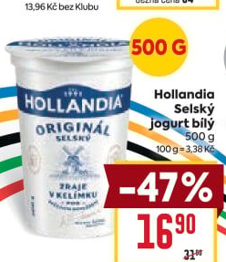 Bílý jogurt selský Hollandia